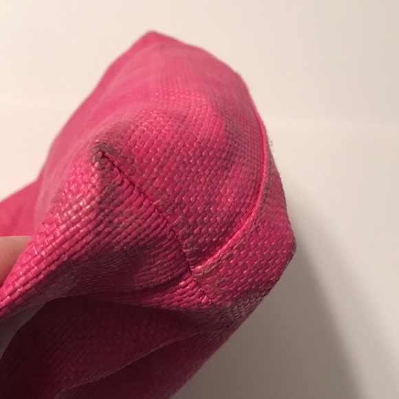 Lancôme Pink & Blue Flower Print Reversible Bag - Picture 6 of 6